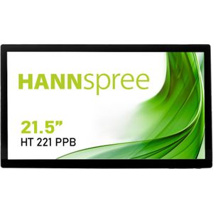 Hannspree HT 221 PPB 54,6 cm (21,5 inch) 1920 x 1080 pixels Full HD LED touchscreen, zwart