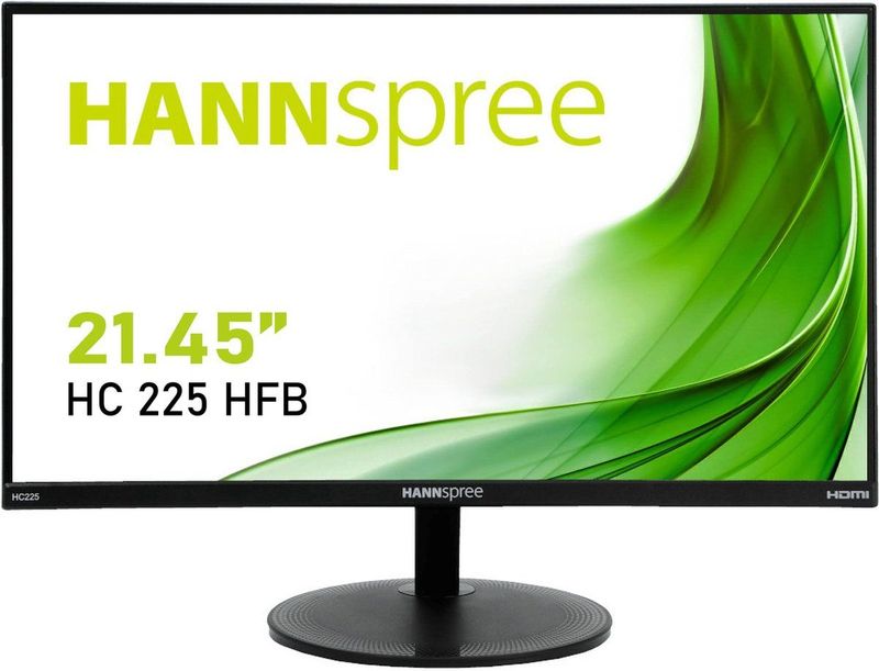 Hannspree HC 225 HFB computer monitor 54,5 cm (21.4") 1920 x 1080 Pixels Full HD LED Zwart