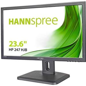 Hannspree HP247HJB (1920 x 1080 Pixels, 23.60""), Monitor, Zwart