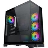 XIGMATEK - Endorphin Ultra - PC-behuizing - Zwart - Mid-tower met A-RGB LED-ventilatoren