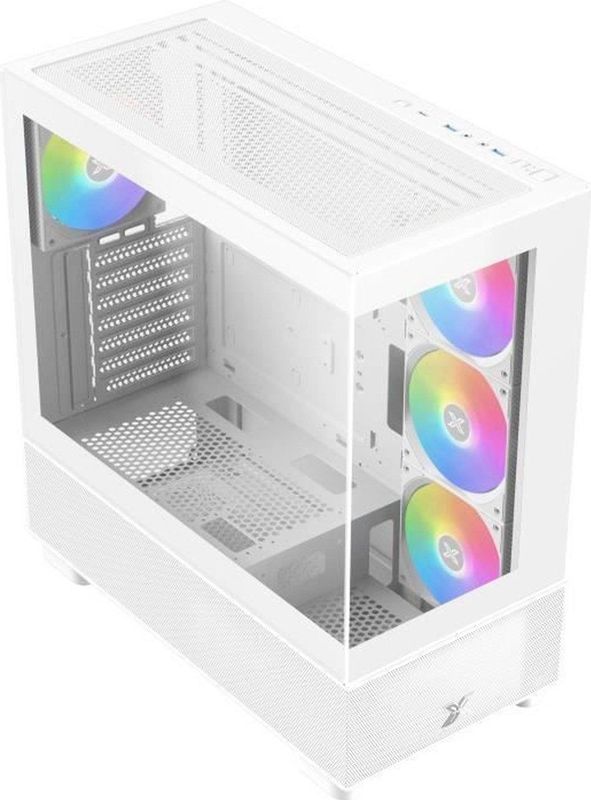 XIGMATEK Endorphin Air Arctic V2 - PC Behuizing - Wit - Medium Toren - E-ATX-formaat