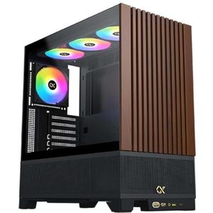 Xigmatek - Endorphin WD - PC-behuizing - Zwart - Gehard Glas - 4 ARGB-ventilatoren