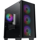 XIGMATEK - NYX Air II - PC-behuizing - Zwart - Minitower - Micro-ATX