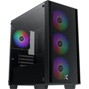 XIGMATEK - NYX Air II - PC-behuizing - Zwart - Minitower - Micro-ATX