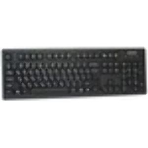 A4Tech KR-85 toetsenbord USB QWERTY Amerikaans Engels Zwart