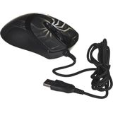 Muis - Laser - USB Type-A - 7 Knoppen - 3600 DPI - 19,5 g