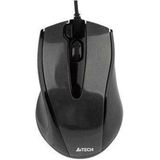 A4Tech - N-500F - Computer Muis - Zwart - V-Track Technologie
