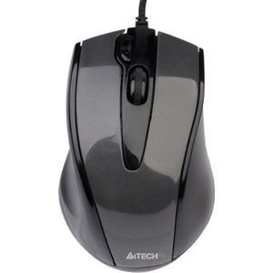 A4Tech - N-500F - Computer Muis - Zwart - V-Track Technologie