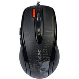 A4Tech Muis F5 V-Laser Gaming (Bedraad), Muis, Zwart