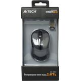 A4Tech - G3-280A - Draadloze Muis - Grijs - 2,4 GHz Verbinding