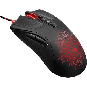 A4Tech - Bloody A90A Gaming Muis - Zwart - Optic Micro Switch - 6200 dpi