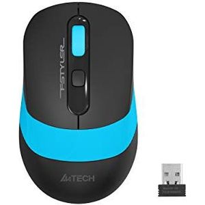 A4 Tech Fg10 Nano Wireless Optisch 2000 Dpi Mouse, Blauw