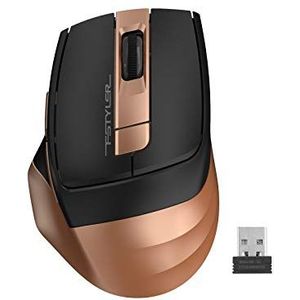 A4Tech - FG35 FStyler - Draadloze Muis - Brons - Zwart