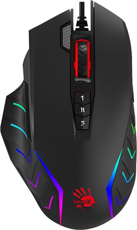 A4TECH Bloody - Gaming Muis - RGB - 8000 DPI - Metalen Glijders
