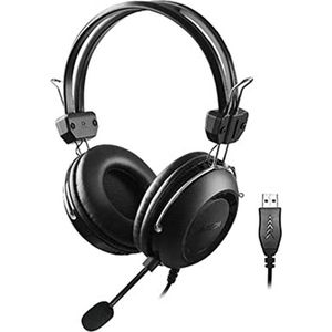 A4Tech - HU-35 - Koptelefoon - Zwart - Bedraad - ANC