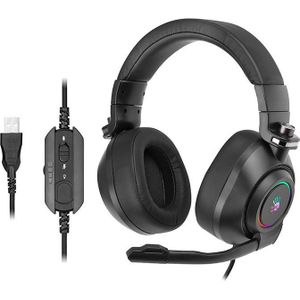 A4Tech 46786 Bloederige G580 7.1 (Bedraad), Gaming headset, Zwart