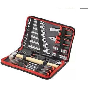 Nylon Etui - 34 Gereedschappen - Praktisch en Plaatsbesparend - Ideaal Voor Thuis en Onderweg