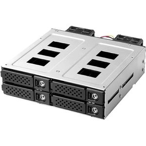 JouJye JJ-N-49NVMe HDD-inbouwframe - Aluminium - Voor 2.5 inch U.2 NVMe