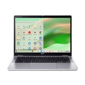 Acer Chromebook Spin 314 CP314-2HN-C034 - 14 inch - 2-in-1 Convertible - Zilver - Touchscreen - 8GB - 64GB