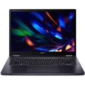 Acer Travelmate P4 Spin (14", 512 GB, 16 GB, DE, Intel Core i5-1335U), Notebook, Blauw