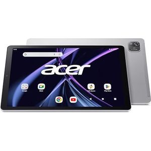 Acer Iconia Tab A10 (A10-21-A7RM) Tablet 10 inch HD IPS Touch - Allwinner A523 Octa-Core processor, 4 GB LPDDR4 RAM, 128 GB eMMC-geheugen, Android 14, grijs
