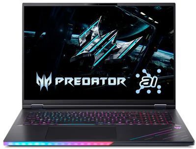 Predator - Helios 18 - Laptop - Zwart - Intel Core Ultra 9 - GeForce RTX 5090