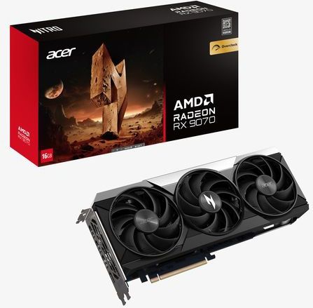 Acer - Nitro Radeon RX 9070 OC - Videokaart - 16GB - AMD GDDR6