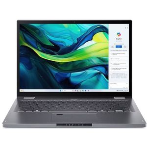 Acer Aspire Spin 14 - Notebook - Grijs - 14 inch - 512 GB - 16 GB - Intel Core Ultra 5 115U