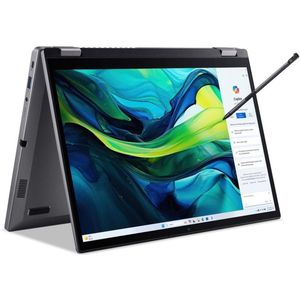 Acer Aspire Spin 14 (14", 1000 GB, 32 GB, DE, Intel Core Ultra 7 155U), Notebook, Zwart