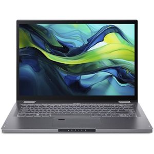 Acer Aspire Spin 14 (14", 1000 GB, 16 GB, DE, Intel Core Ultra 7 155U), Notebook, Grijs