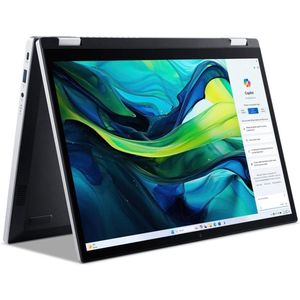 Acer Aspire Go Spin 14 (14", 512 GB, 16 GB, DE, Intel Core 3 N355), Notebook, Zilver