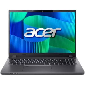Acer TravelMate P2 (16", 512 GB, 16 GB, DE, Intel Core i5-1334U), Notebook, Grijs