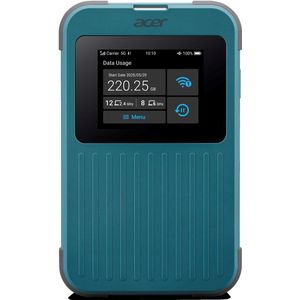 Acer - 5G Hotspot Connect M4 - Mobiele Wi-Fi Router - Groen - Inclusief 20GB