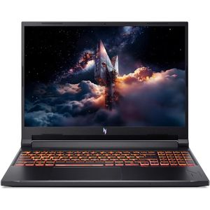 Acer Nitro V16 (ANV16-42-R9TU) Gaming 16,0" WUXGA, 180Hz, Ryzen R7-260 (16 TOPS), 16GB RAM, 1TB SSD (16", 1000 GB, 16 GB, DE, AMD Ryzen 7 260), Notebook, Zwart