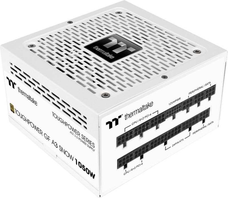 Thermaltake Toughpower GF A3 Snow 1050W - TT Premium Edition power supply unit 24-pin ATX ATX Wit