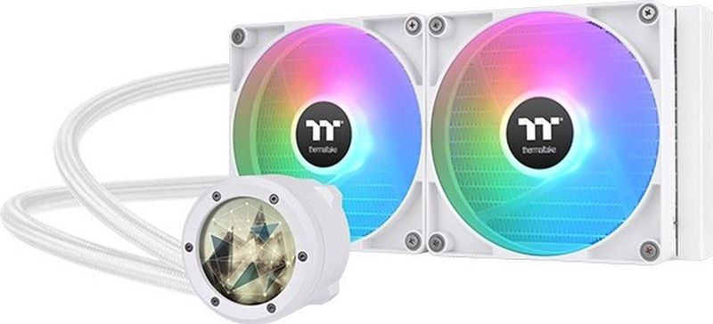 Thermaltake - TH280 V2 Ultra ARGB Sync - CPU Vloeistofkoeler - Wit - 280 mm