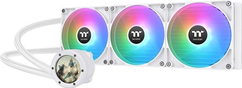 Thermaltake - TH420 V2 Ultra ARGB Sync - CPU Vloeistofkoeler - Wit - 420 mm
