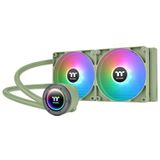 Thermaltake TH280 V2 ARGB Sync CPU Liquid Cooler Matcha Green Edition All-In-One