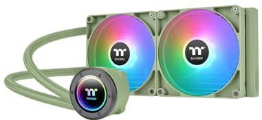 Thermaltake - TH280 V2 ARGB Sync - CPU Vloeistofkoeler - Groen - All-In-One