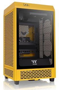 Thermaltake - De Tower 200 - Mini-Tower - Geel - Mini-ITX Behuizing