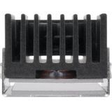 Thermaltake MS-1 Air Cooler | M.2 2280 SSD Cooler | Full Black