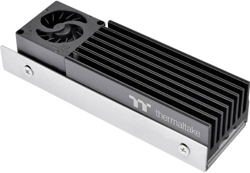 Thermaltake - TT MS-1 - SSD-koeler - Aluminium - Actieve Microventilator