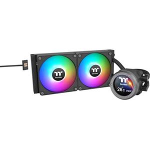 Thermaltake TT TH240 V2 Ultra EX ARGB, CPU waterkoelers, Zwart