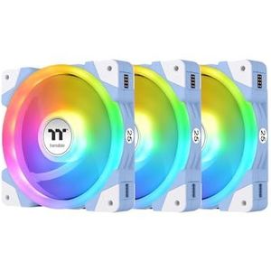 Thermaltake - SWAFAN EX12 - Ventilator - Blauw - 12cm - Set van 3