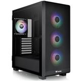 Thermaltake - S250 TG ARGB - PC-behuizing - Zwart - Materiaal: Gehard Glas