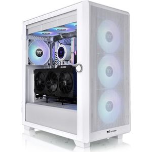 Thermaltake - S250 TG ARGB - PC-behuizing - Wit - Gehard Glas