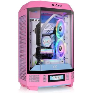 Thermaltake - The Tower 300 Bubble - PC-behuizing - Roze - Gehard Glas