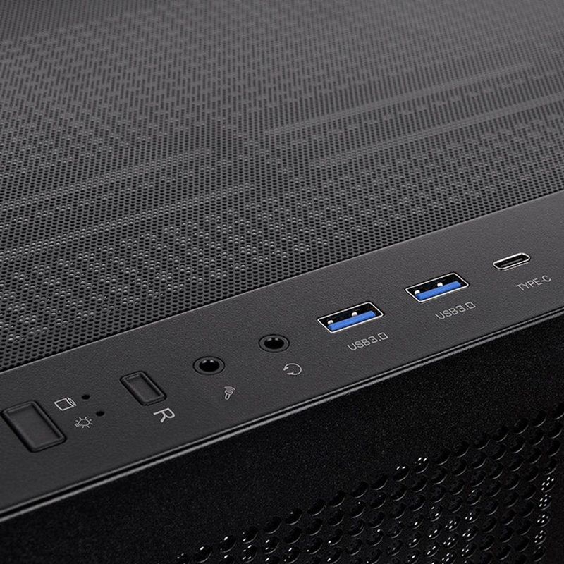 Thermaltake - View 270 Plus TG ARGB - Mid Tower Chassis - Zwart - Gehard Glas