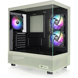 Thermaltake - View 270 Plus TG ARGB - PC-behuizing - Groen - E-ATX, mATX, Mini-ITX, ATX