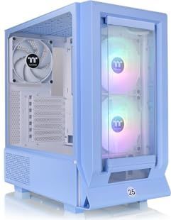 Thermaltake - Ceres 350 MX - PC-behuizing - Blauw - Midi Tower Gaming Case